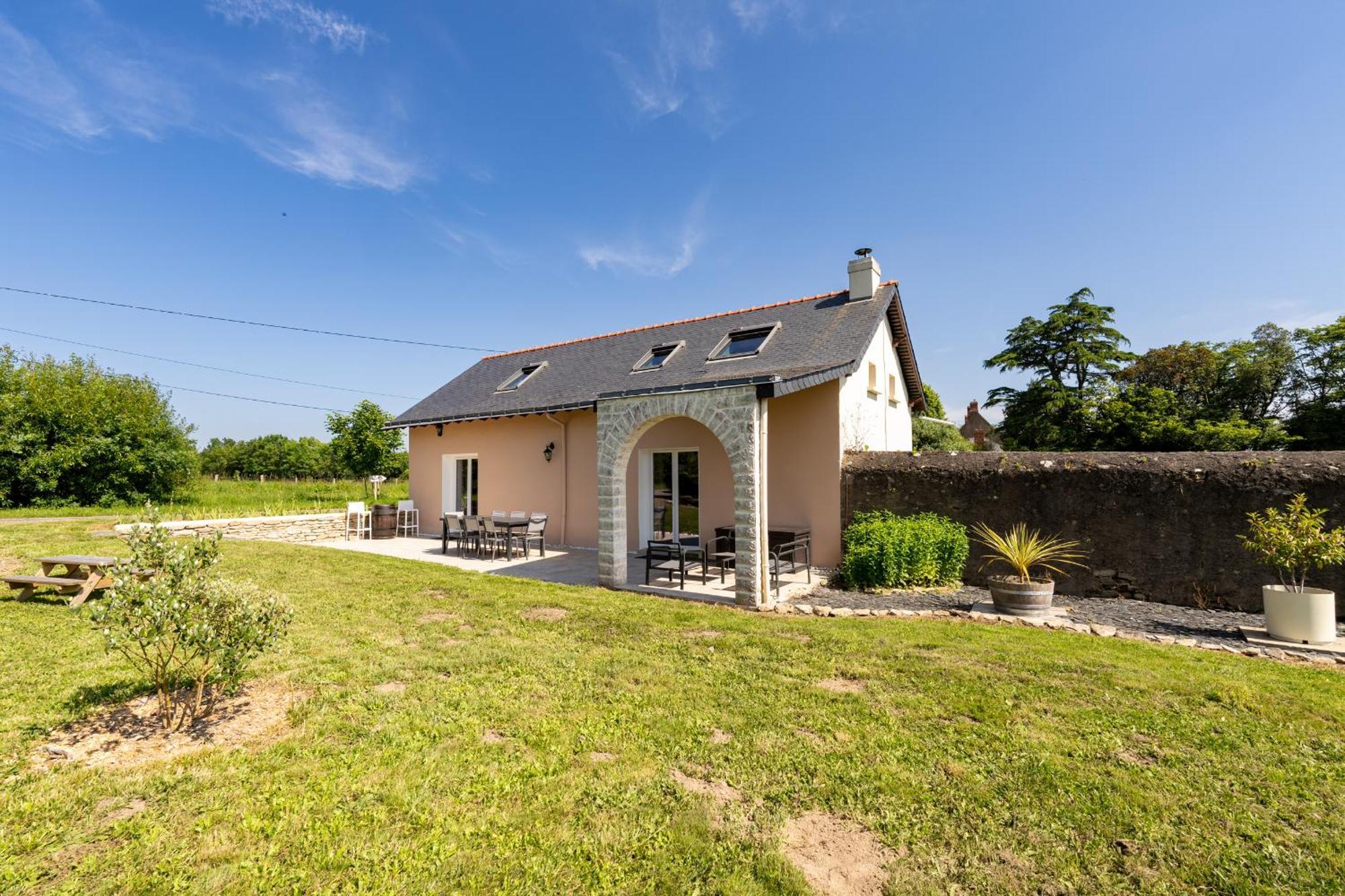 Manoir De L'Aisnerie Le Pavillon Vila Saint-Herblain Exterior foto